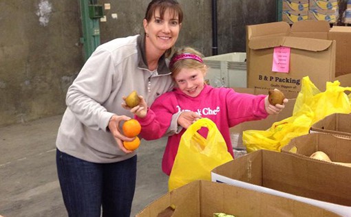 Taking Time to Give Back: Volunteering at the Yolo Food Bank