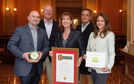 Bogle Wins the California Green Leader Award