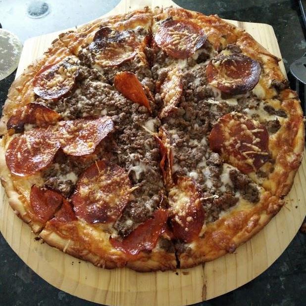 Seasoned Beef Pizza by Mary S.